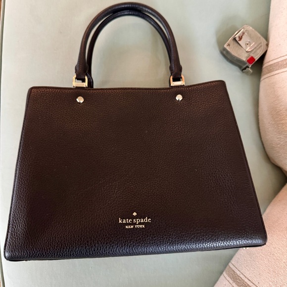 Kate Spade Black Leather Handbag - Picture 3 of 12